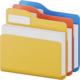 Office Files Folder Data Storage Bank Data Office Files Fold